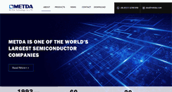 Desktop Screenshot of metdac.com
